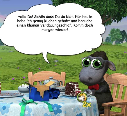 Oma glücklich