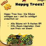 Glücklicher Baum Tag