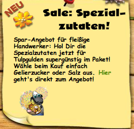 Sale: Spezialzutaten