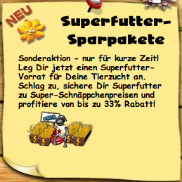 Superfutter Sparaktion