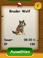 Ein bissl Wolf haben wir ja schon...