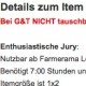 Untauschbare und tauschbare Items bei Gift & Trade