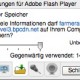 Flash 13 und der lokale Speicher