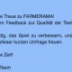 Farmerama Newsletter Umfrage