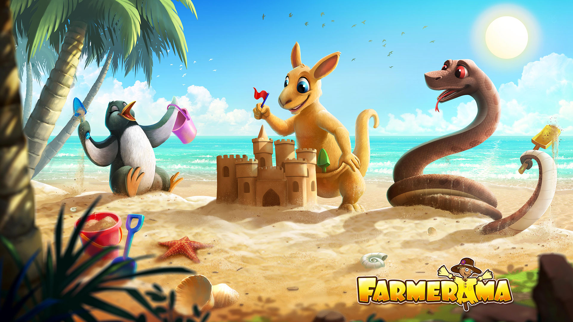 Wildefarmwelt Wallpaper